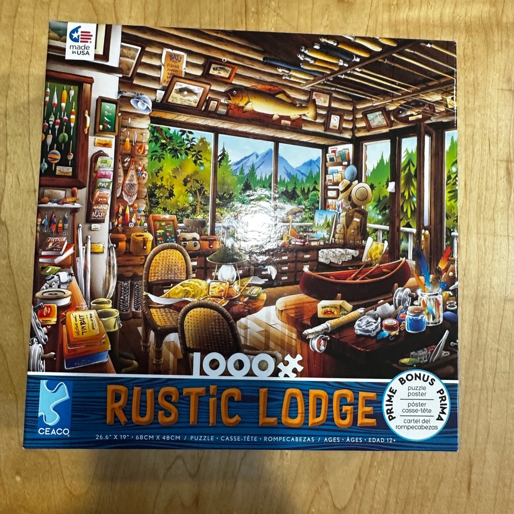 Rustic Lodge 1000 piece puzzle